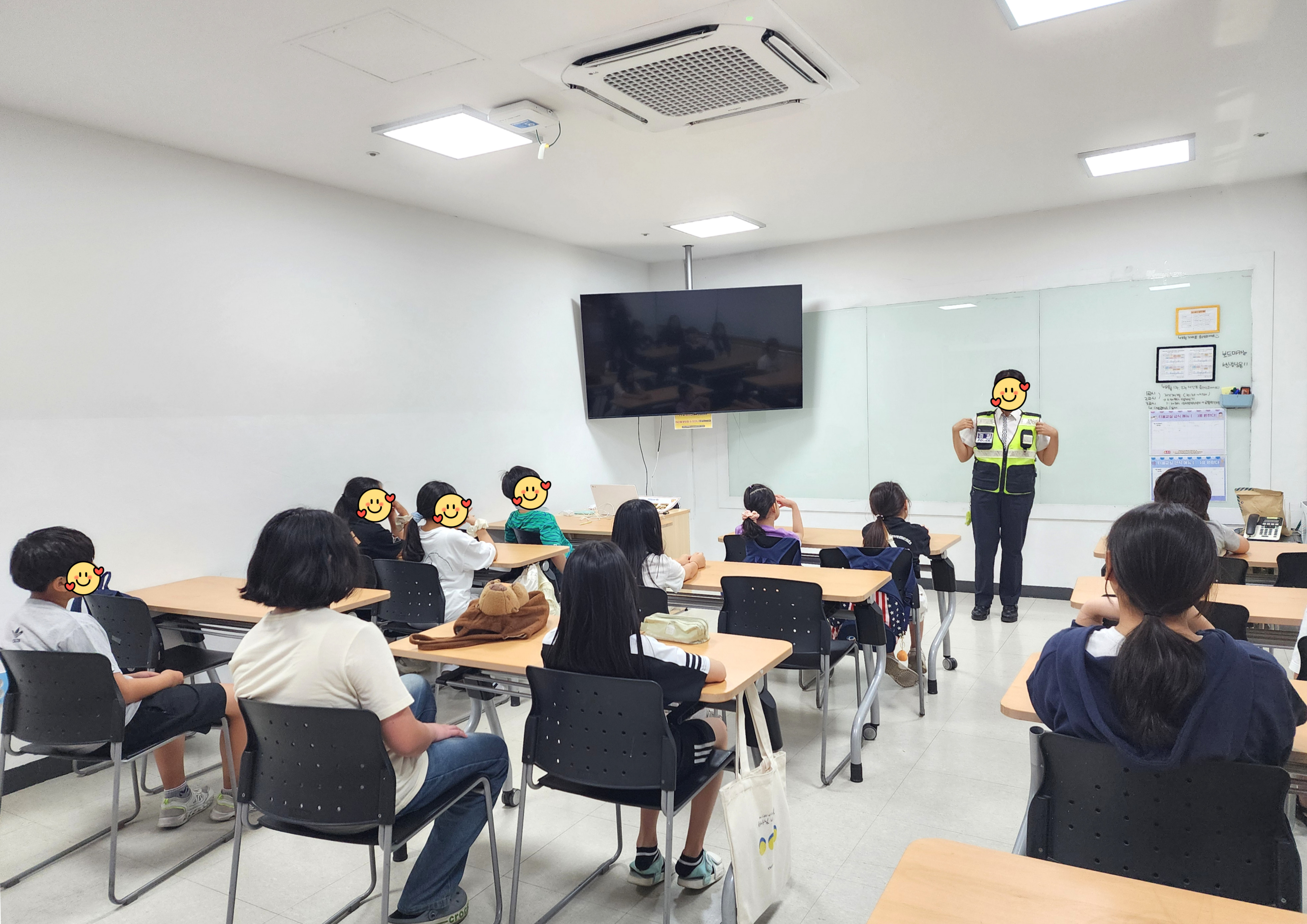 [티움교실] 광명경찰서와 함께하는 생활 속 교통안전교육 이미지