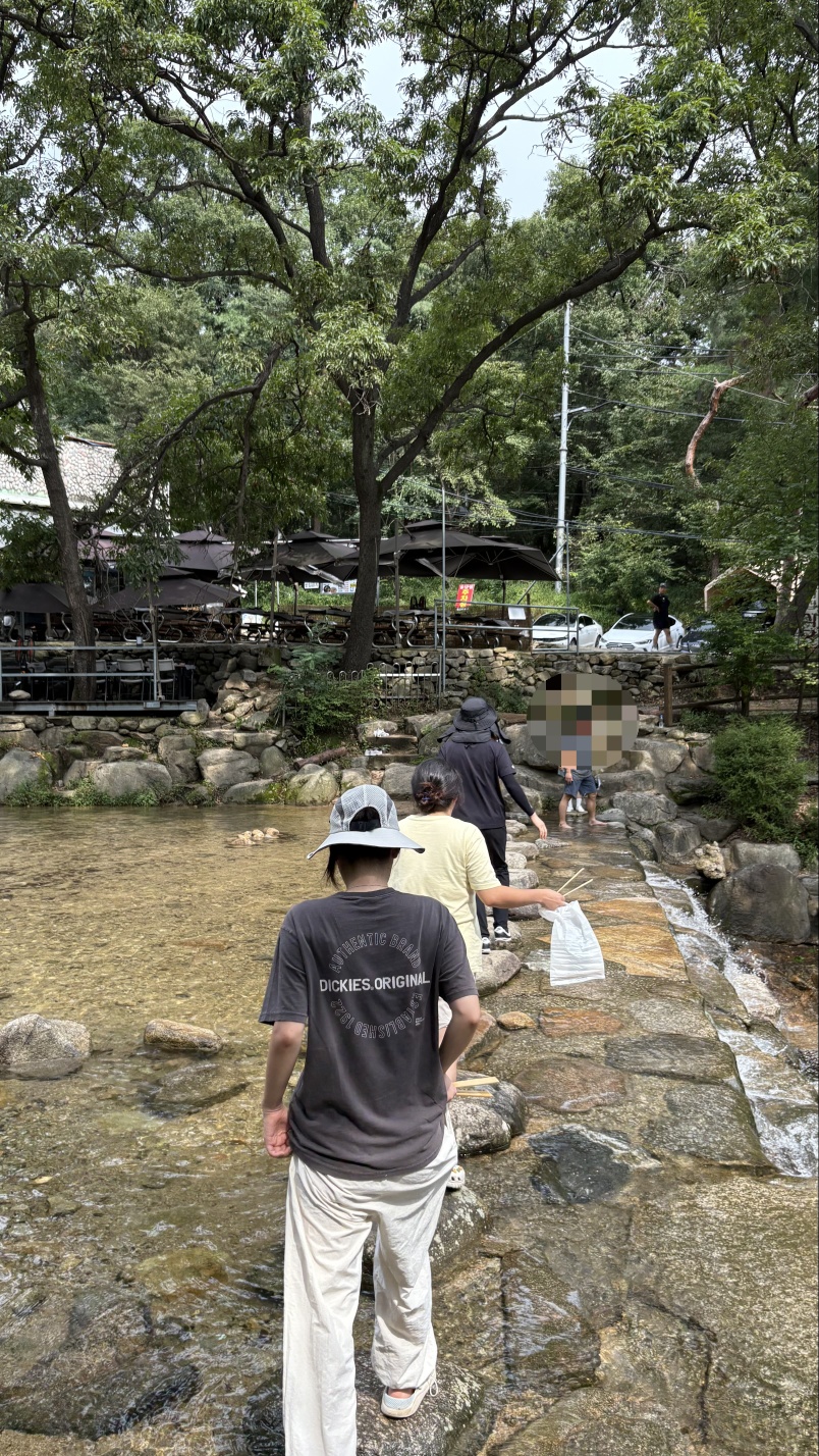 관악산 계곡 정화활동 (25.08.31) 이미지